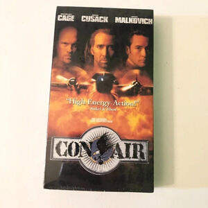 1997 Con Air VHS  Nicolas Cage John Cusack Sealed Movie